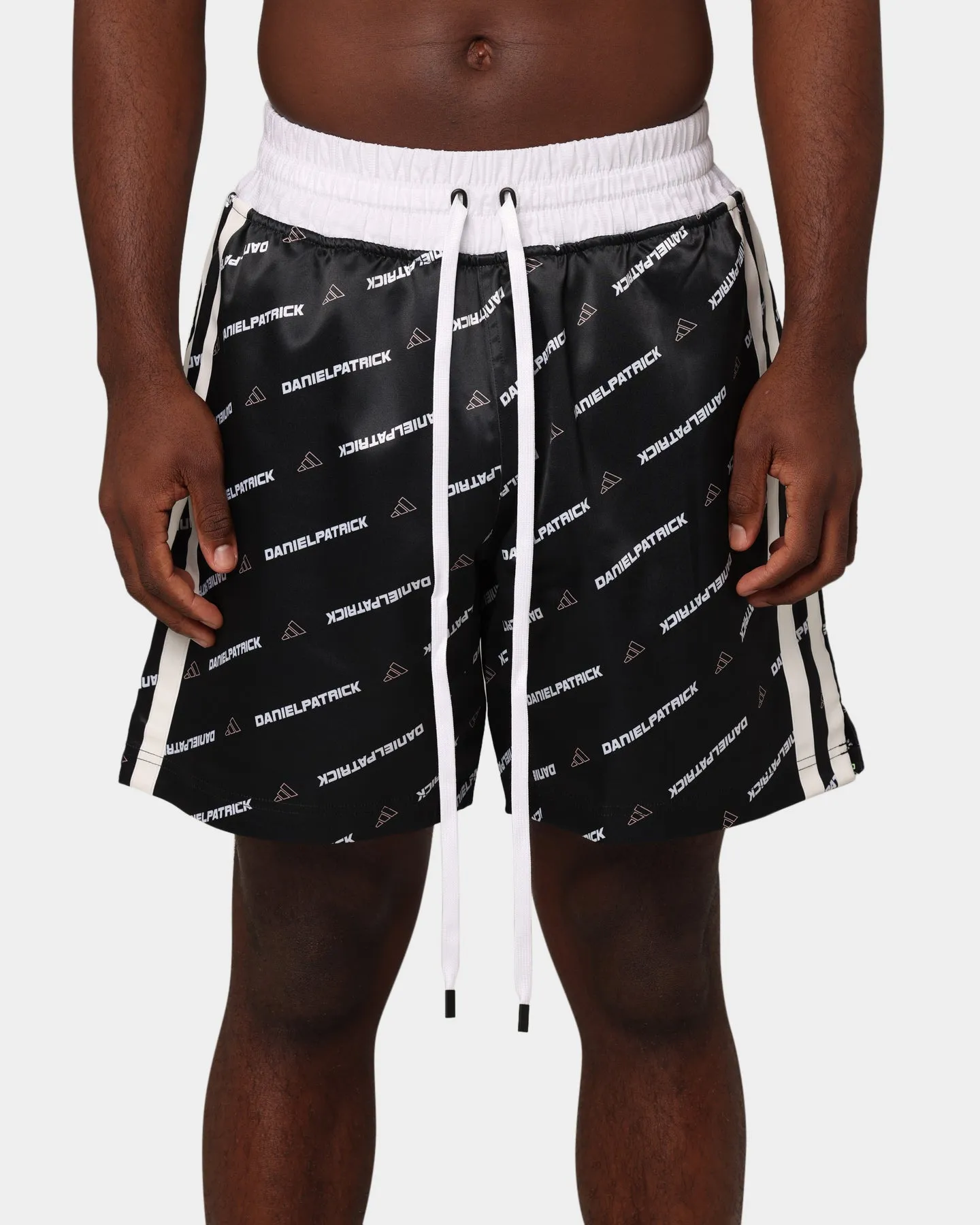 Layering Piece Casual Outfit Adidas Daniel Patrick X Adidas All-Over Print Short Black