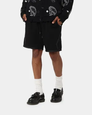 Functional Stretch Sleek Fit Carr?? Champs Fleece Ball Shorts Black