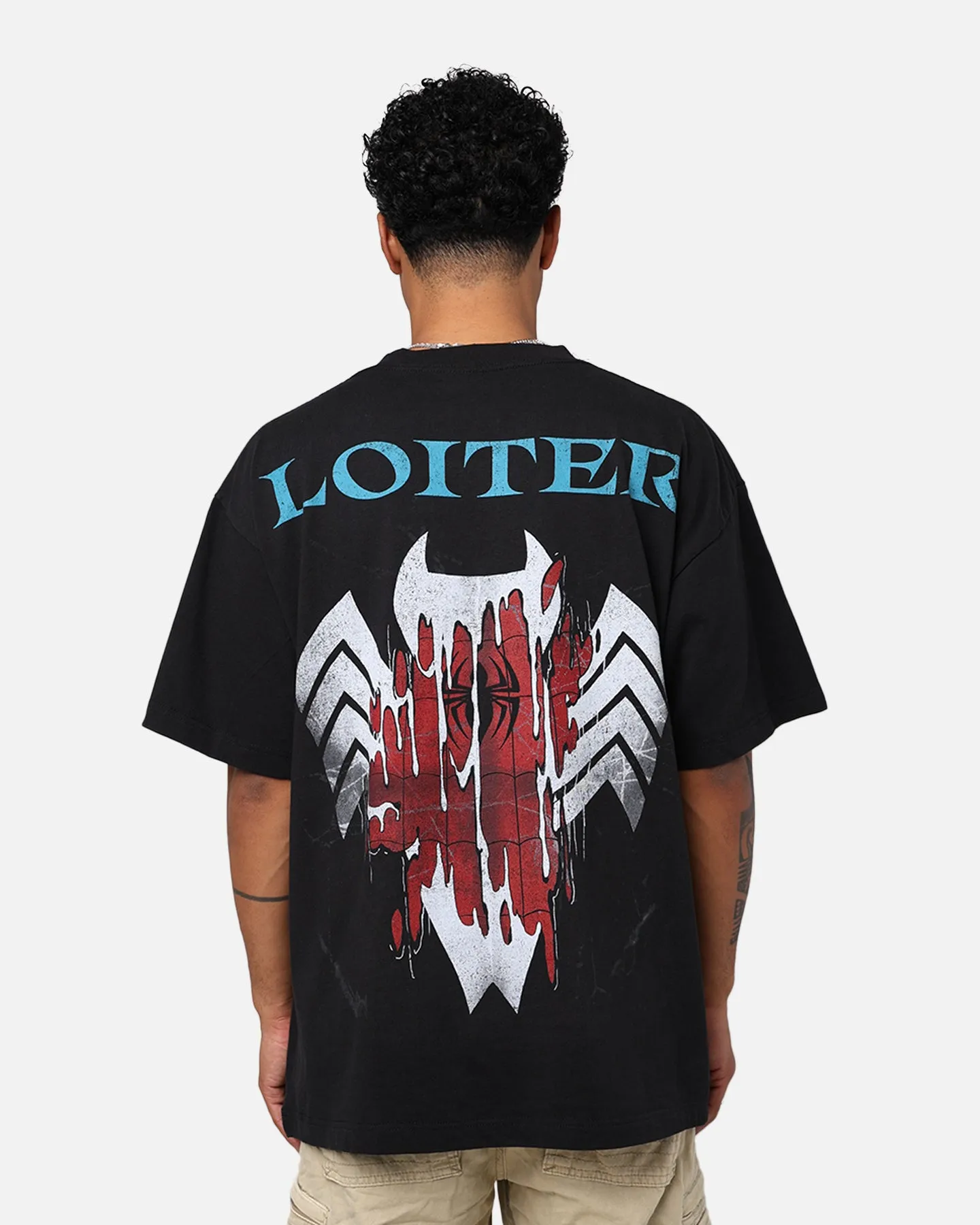 Marvel Spider-Man Symbiote T-Shirt Black Indoor Comfort Personalized