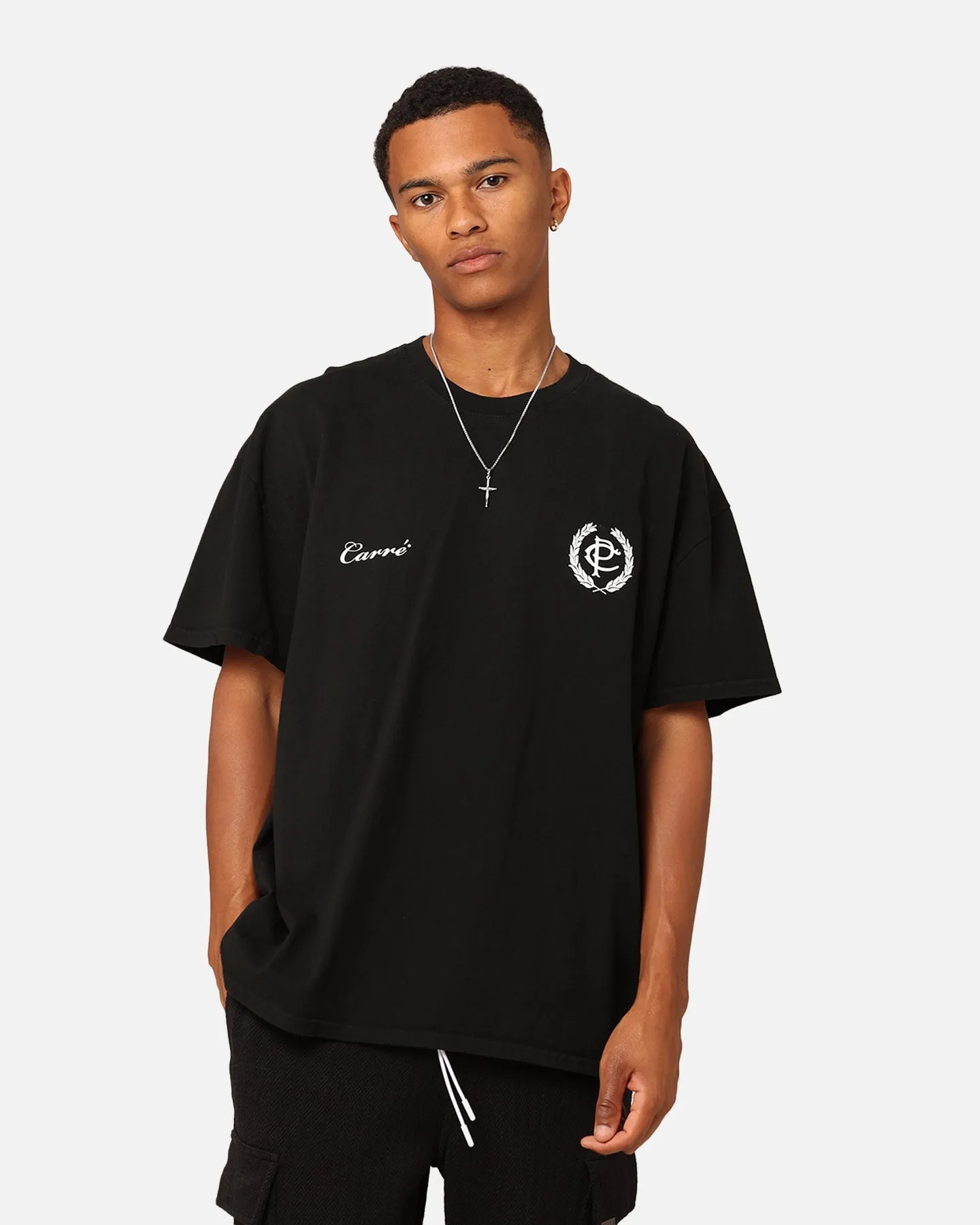 Carre CP Monogram T-Shirt Black Trendy popularity