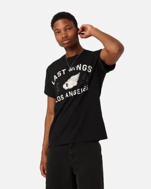Last Kings Wings T-Shirt Black Weekend Look Office Attire