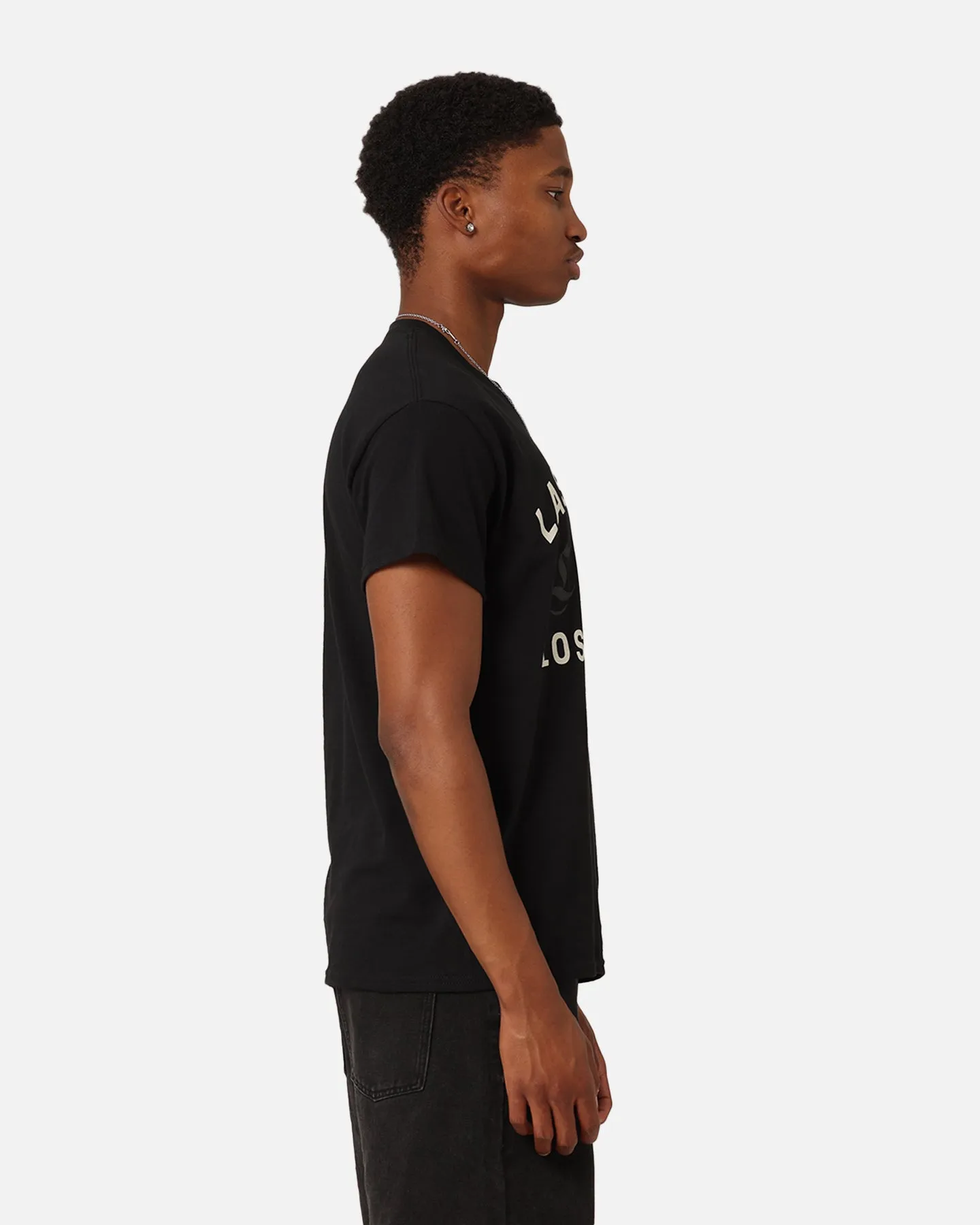 Animal Print Summer Ready Last Kings Wings T-Shirt Black