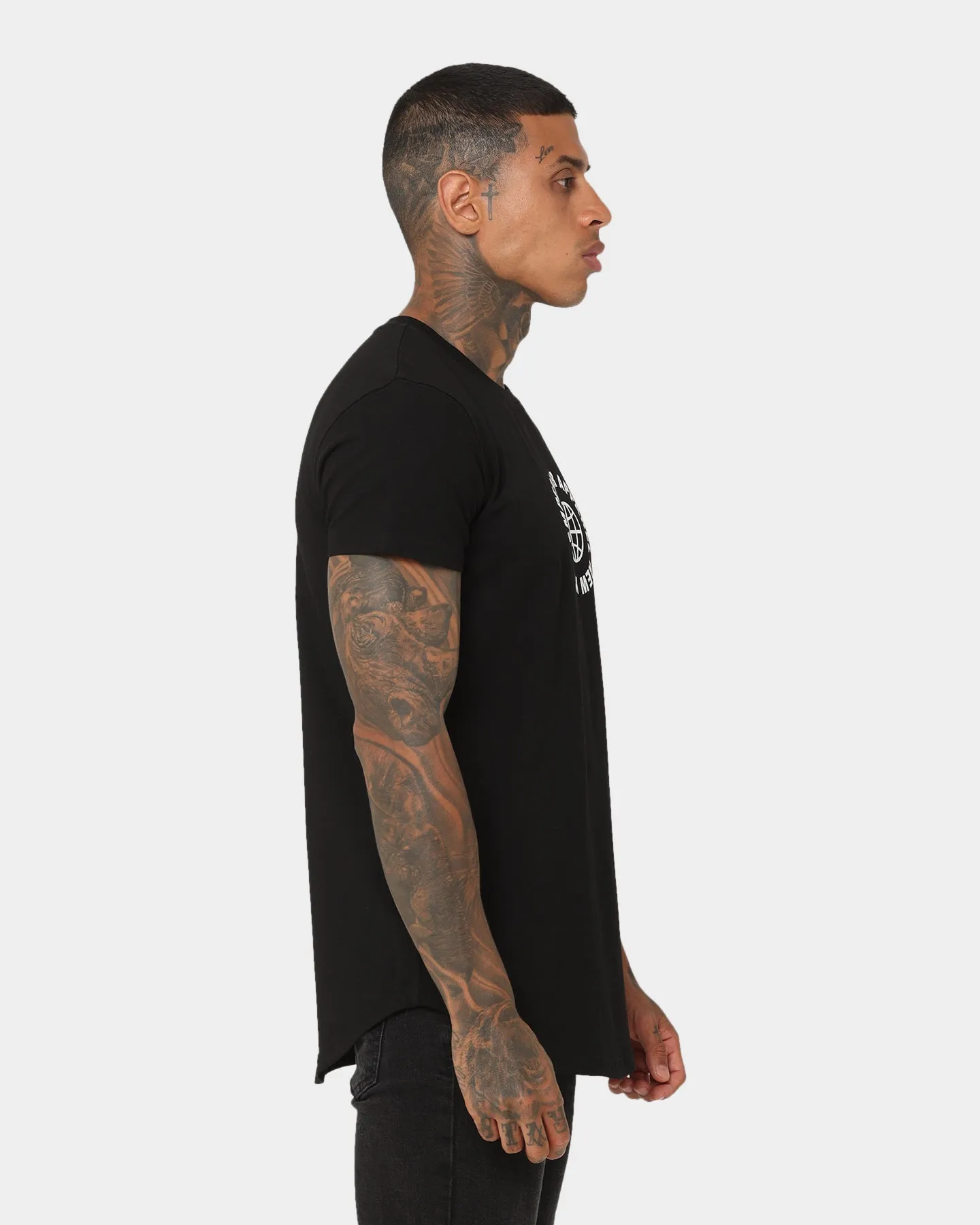 mix and match Emperor Apparel Globe After Dark T-Shirt Black