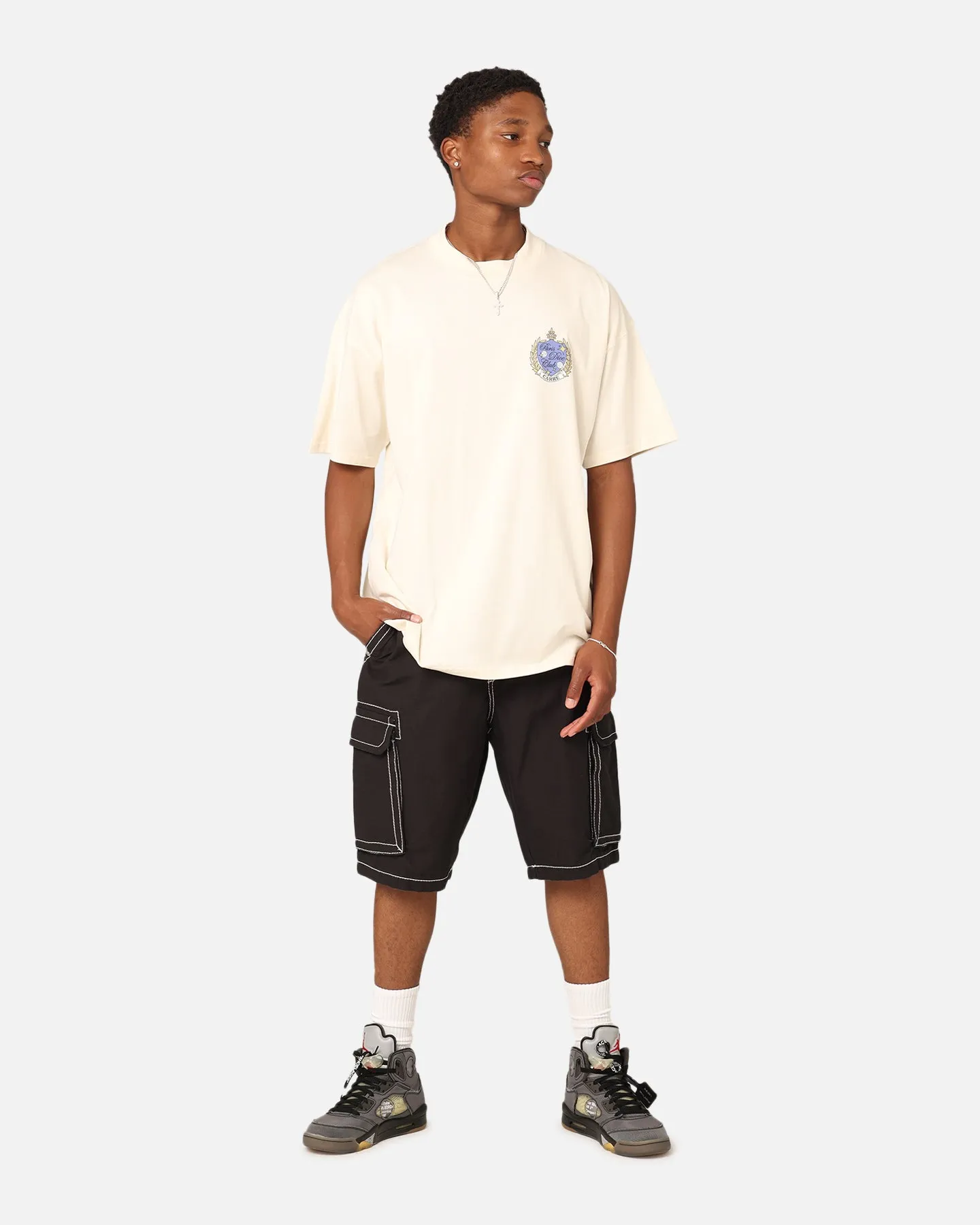 Carre Dice Club Oversized T-Shirt Off White Seasonal Casual