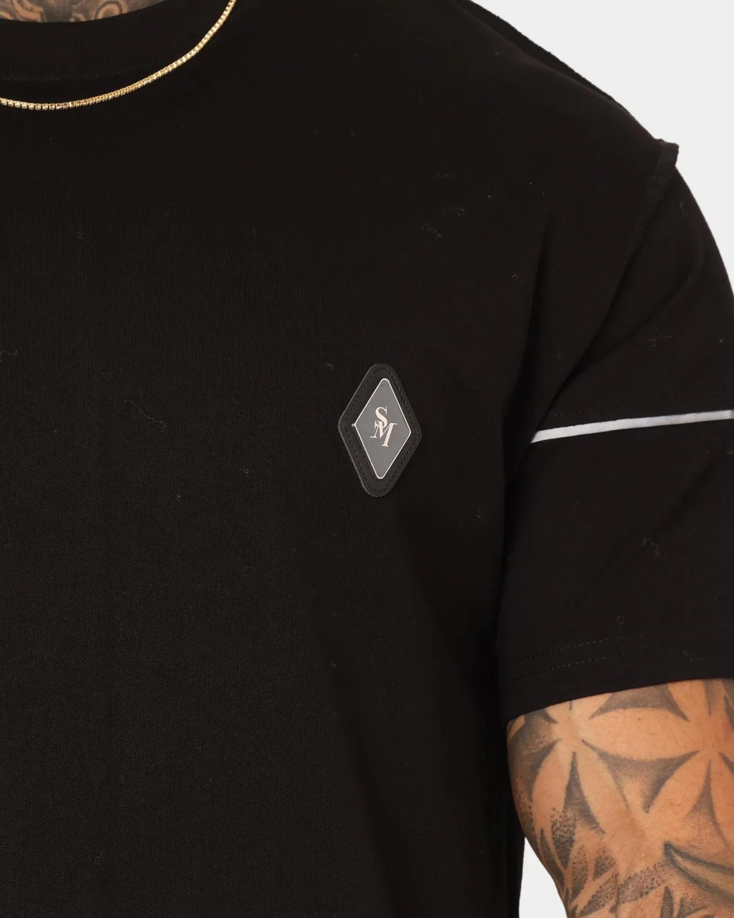 Saint Morta Polaris T-Shirt Black/3M Relaxed Comfort Fit Summer Essential