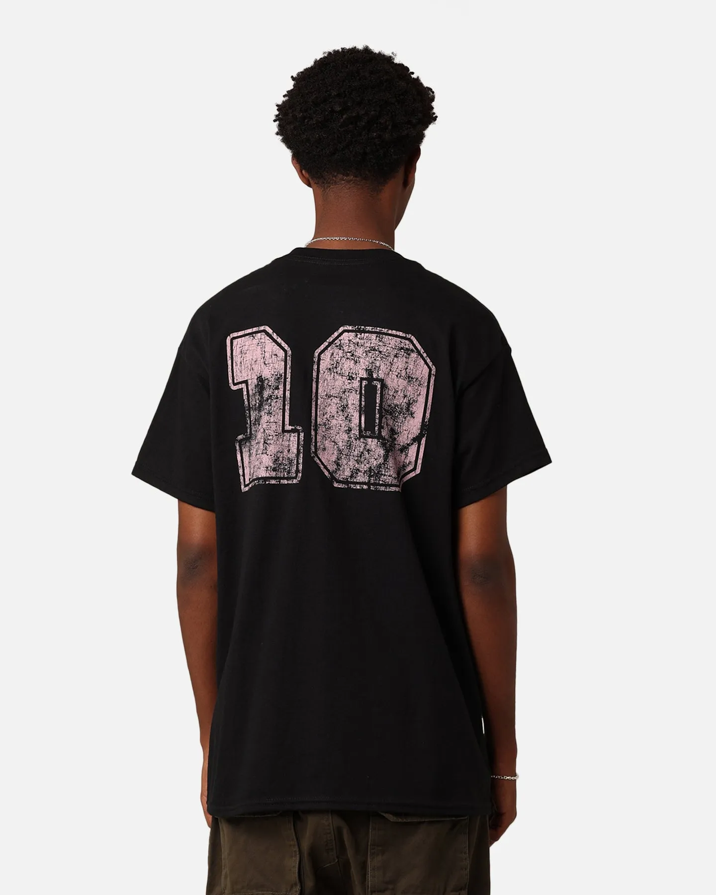 Goat Crew Football Club 10 T-Shirt Black High Density Knit