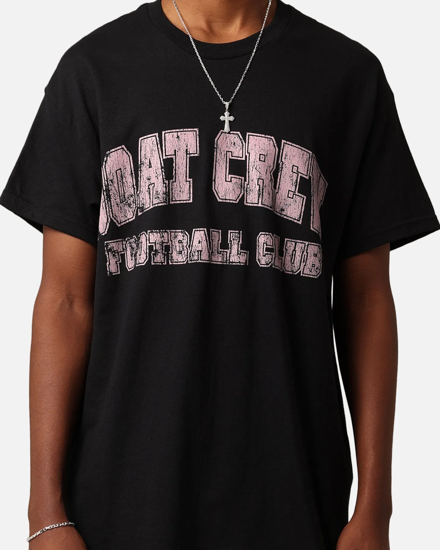 Versatile Wardrobe Piece Goat Crew Football Club 10 T-Shirt Black