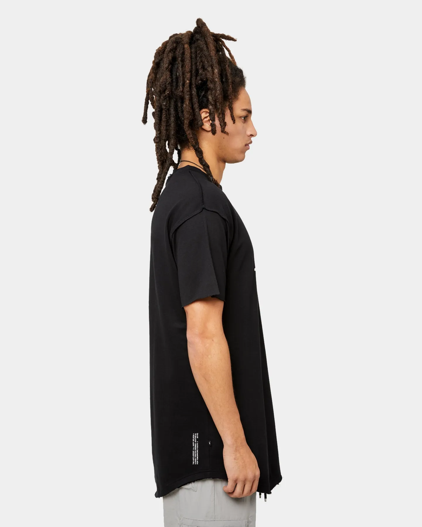 Anti Pilling Treatment The Anti Order Digital Art Society T-Shirt Black/White