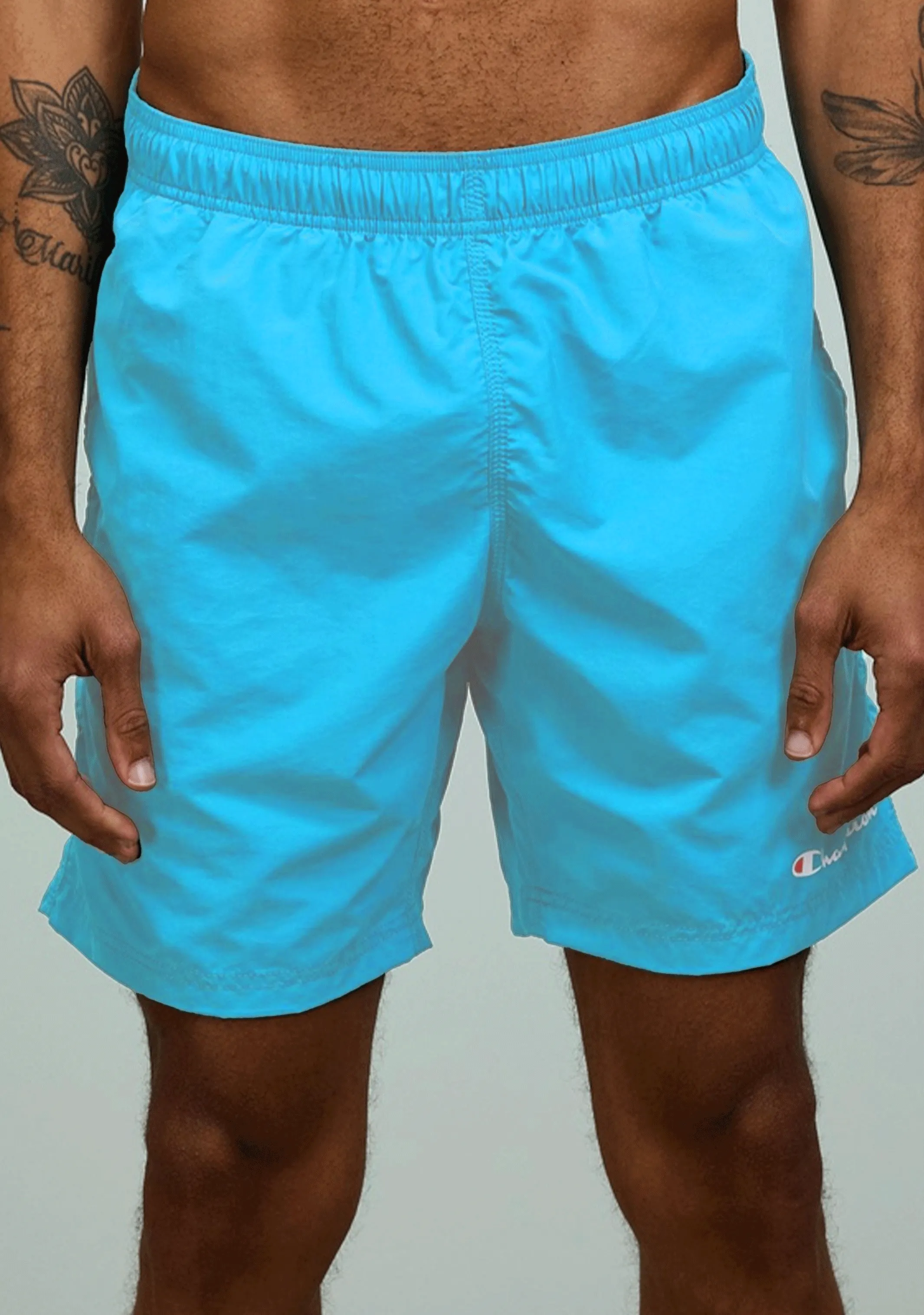 Anti Static Fabric Champion Mens Script Board Shorts 5 inch
