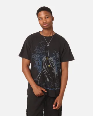 Goat Crew X DC Batman Moonlight Vintage T-Shirt Black Wash Travel convenience Non Fading Material