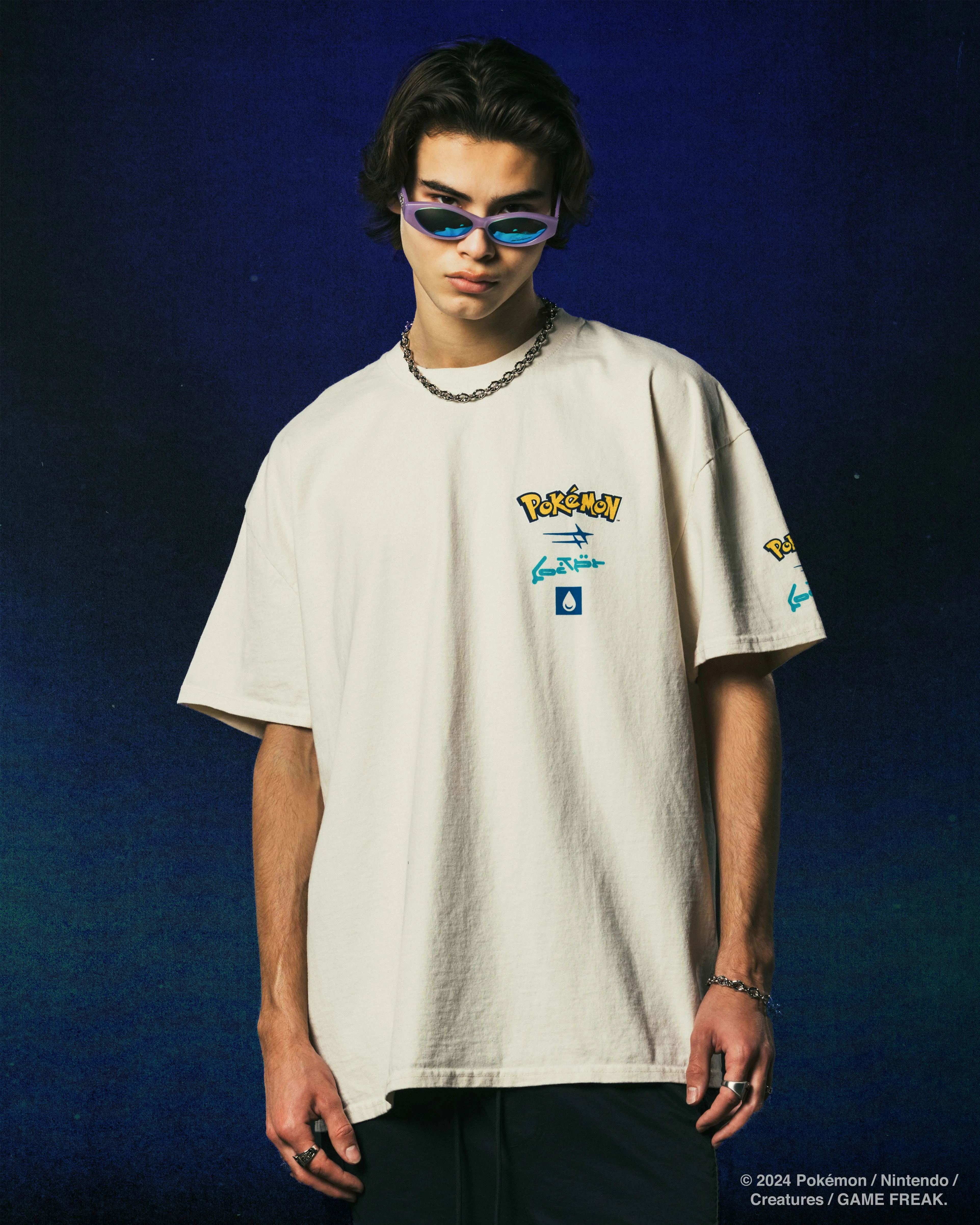 Pok??mon By Loiter Squirtle Heavyweight T-Shirt Off White anti static coating