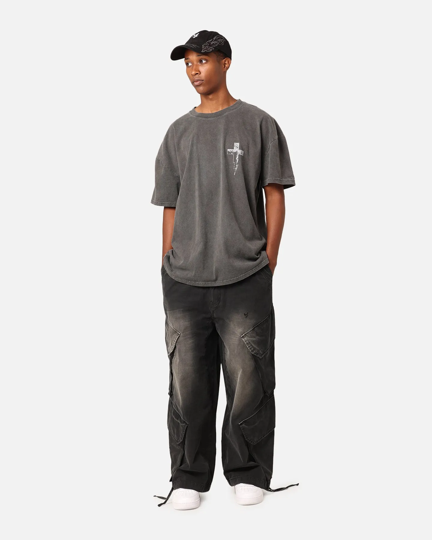 UPF Rated Fabric BreathableMeshLining The Anti Order Duskshade T-Shirt Black Wash