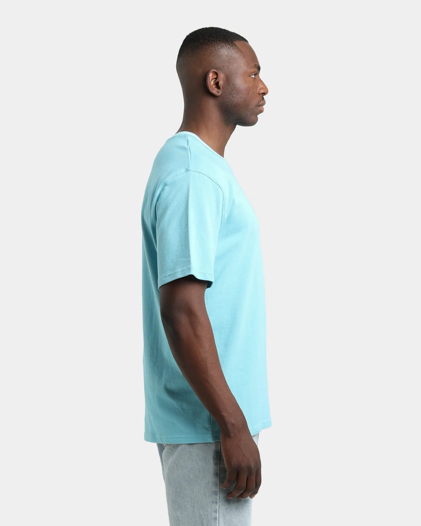Chic Smart FlexibleCollarOptions Champion HT Tip Chest Pocket T-Shirt Amazing Aqua