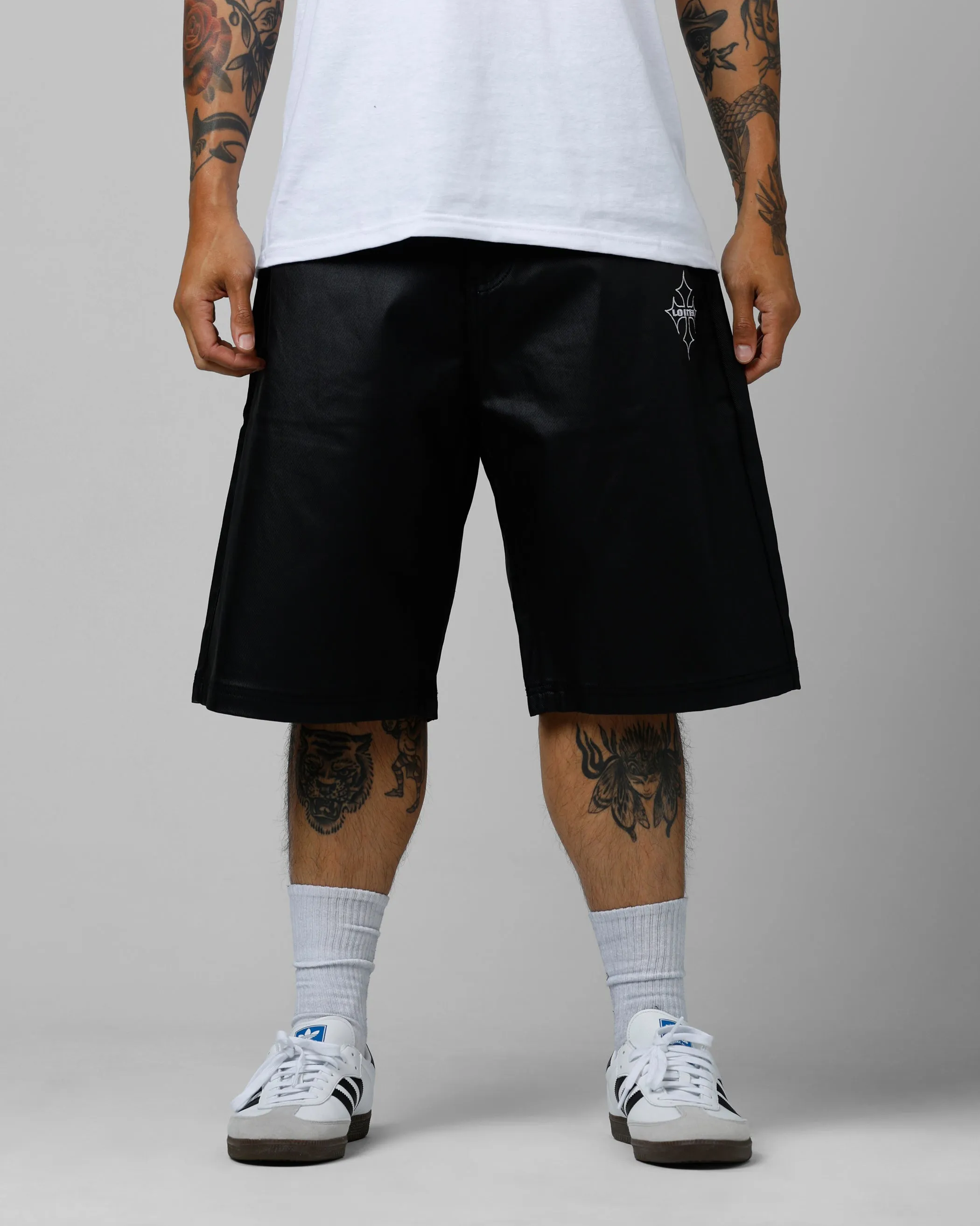 Loiter F-16 Denim Jorts Black Day Out