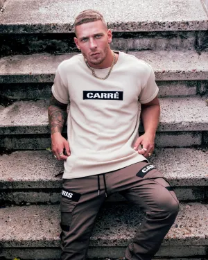 Carr?? Militant Short Sleeve T-Shirt Stone Fashion Ready Flexible Collar