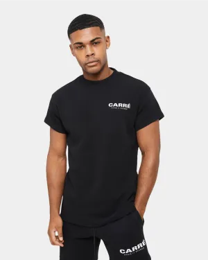 Carre Premium Motion Double Mockneck T-shirt Black Weekend Smart Look