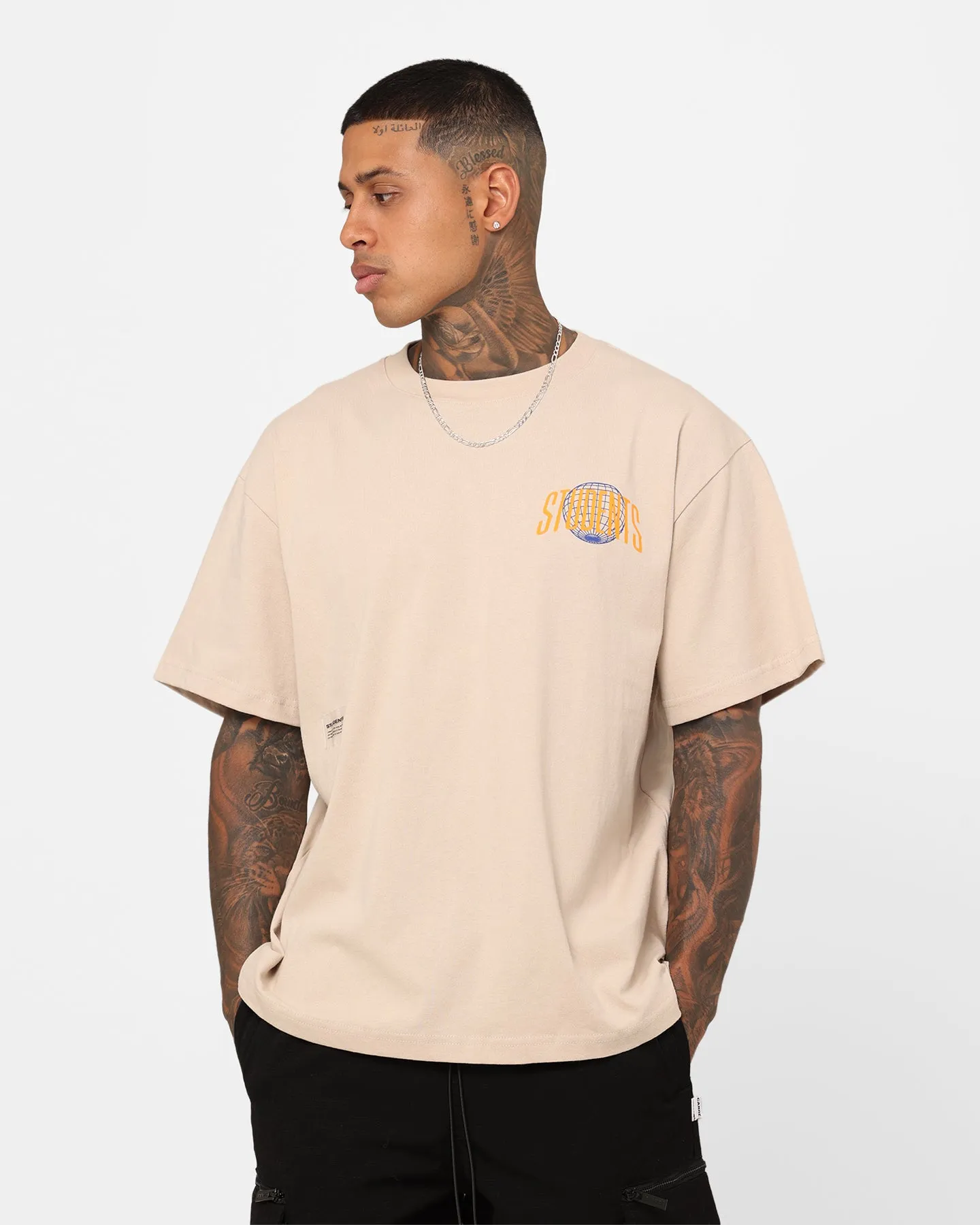 Students Golf Woods And Metals T-Shirt Sand Comfort Fit Autumn coziness