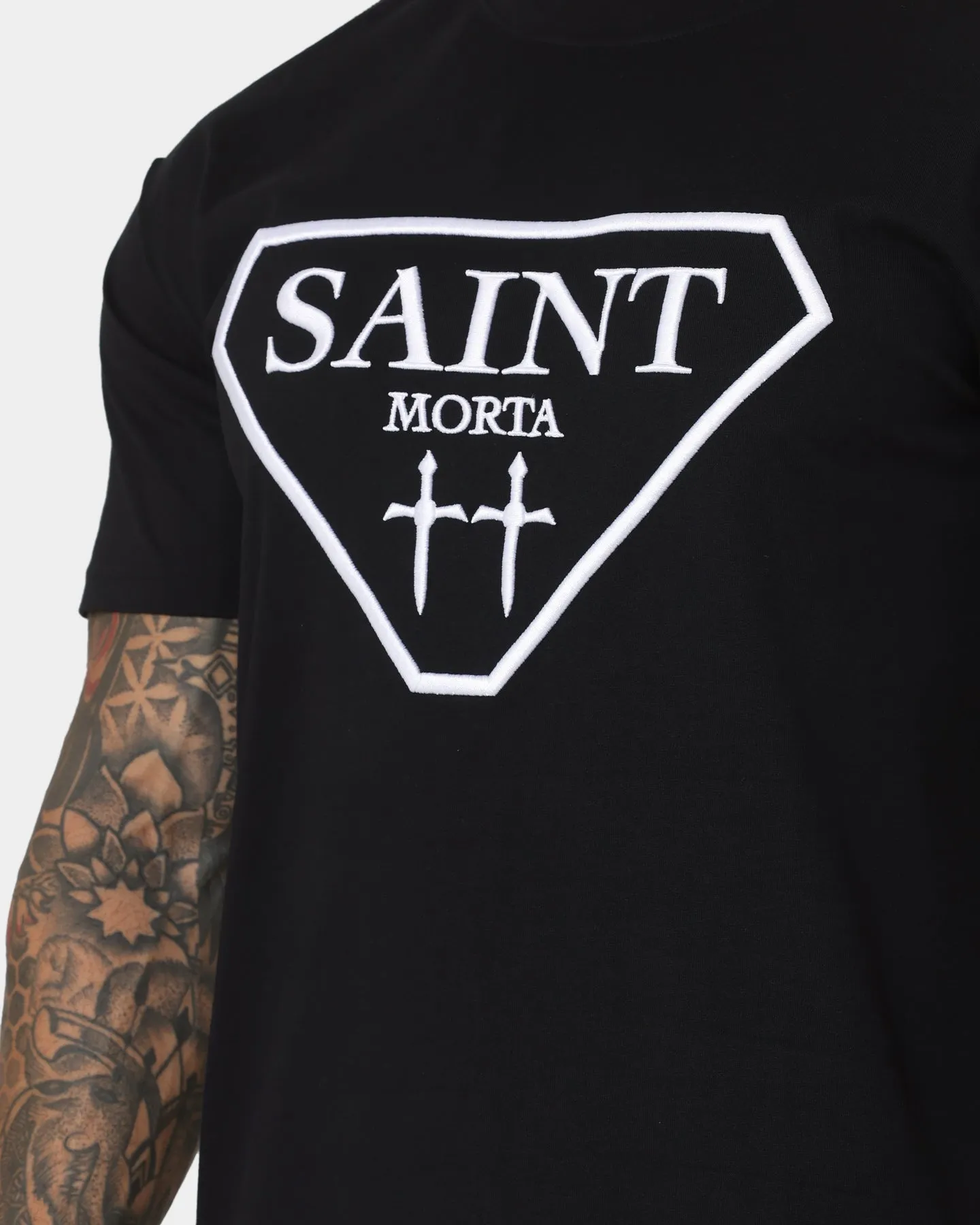 Saint Morta Liberty Lafayette T-Shirt Black/White Cozy Vibe