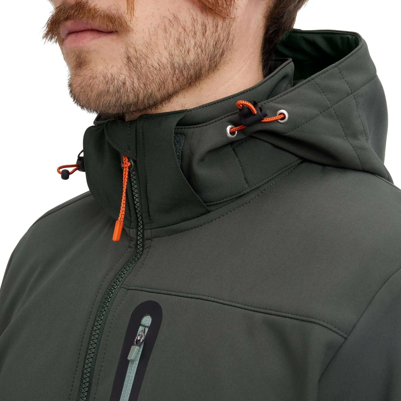 McKinley Kadino II Mens Full-Zip Hooded Jacket Soft Interior