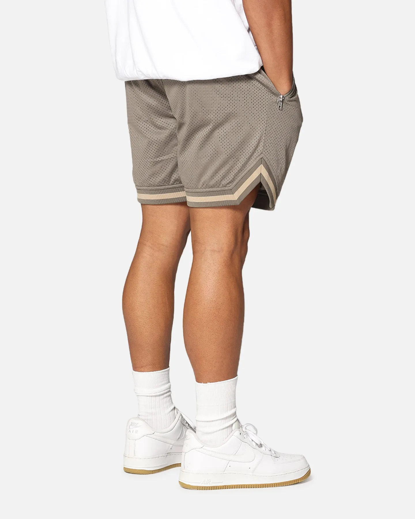 Saint Morta Envogue Allstar Basketball Shorts Dark Brown Trend Essential Soft Finish