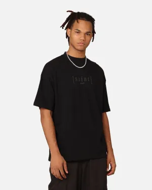 Men's masculinity UltraLightweight Saint Morta Rebirth Mock Neck T-Shirt Black