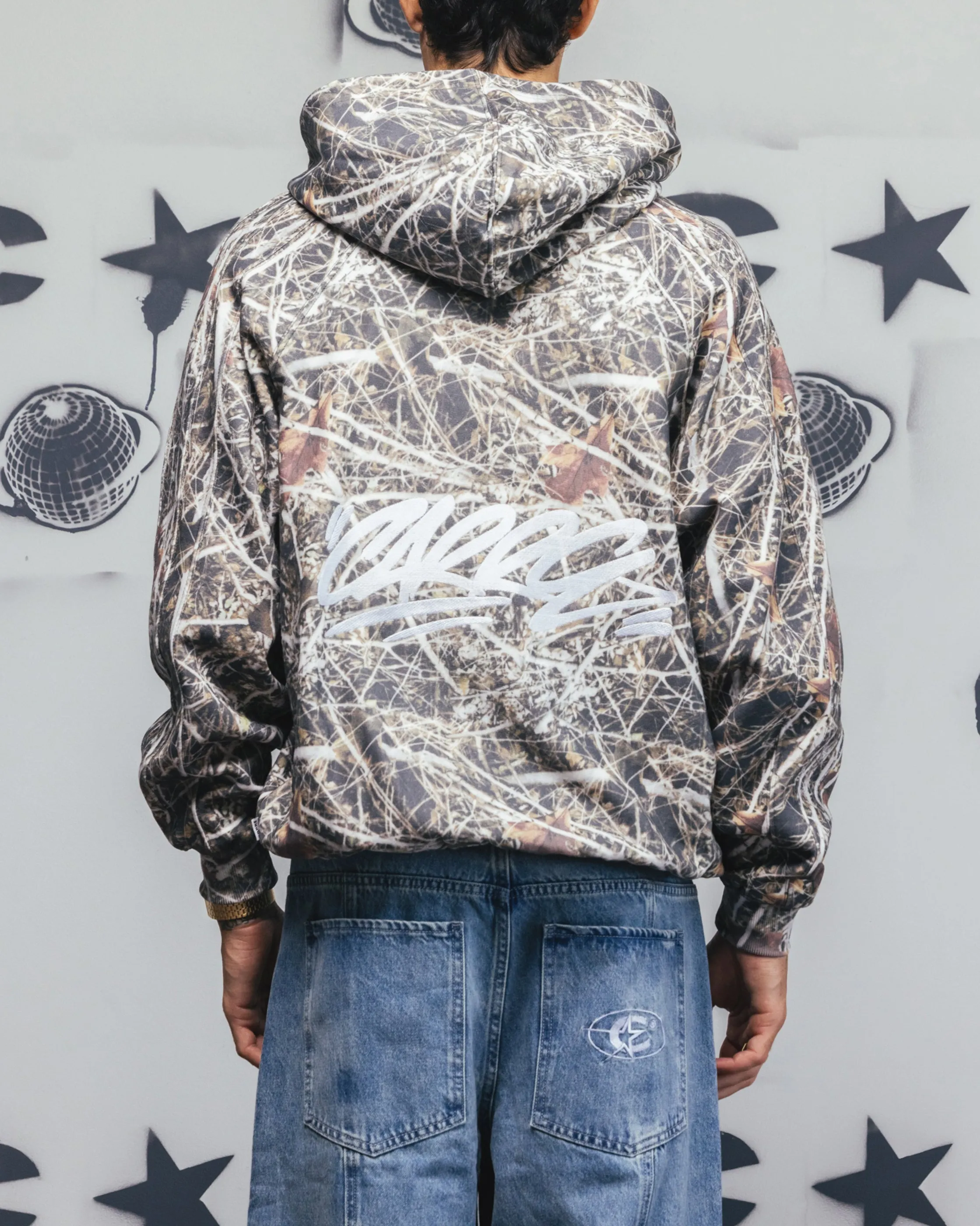 Global fashion uniqueness Carre Grit Zip Hoodie Real Tree Camo