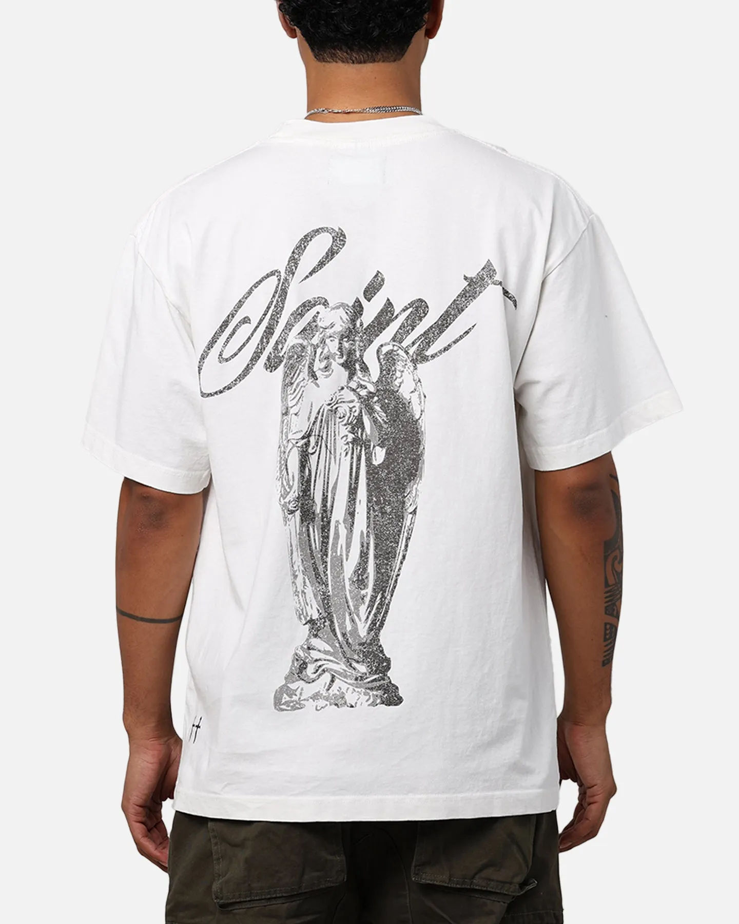 Non Irritating Seams Saint Morta Guardian T-Shirt White