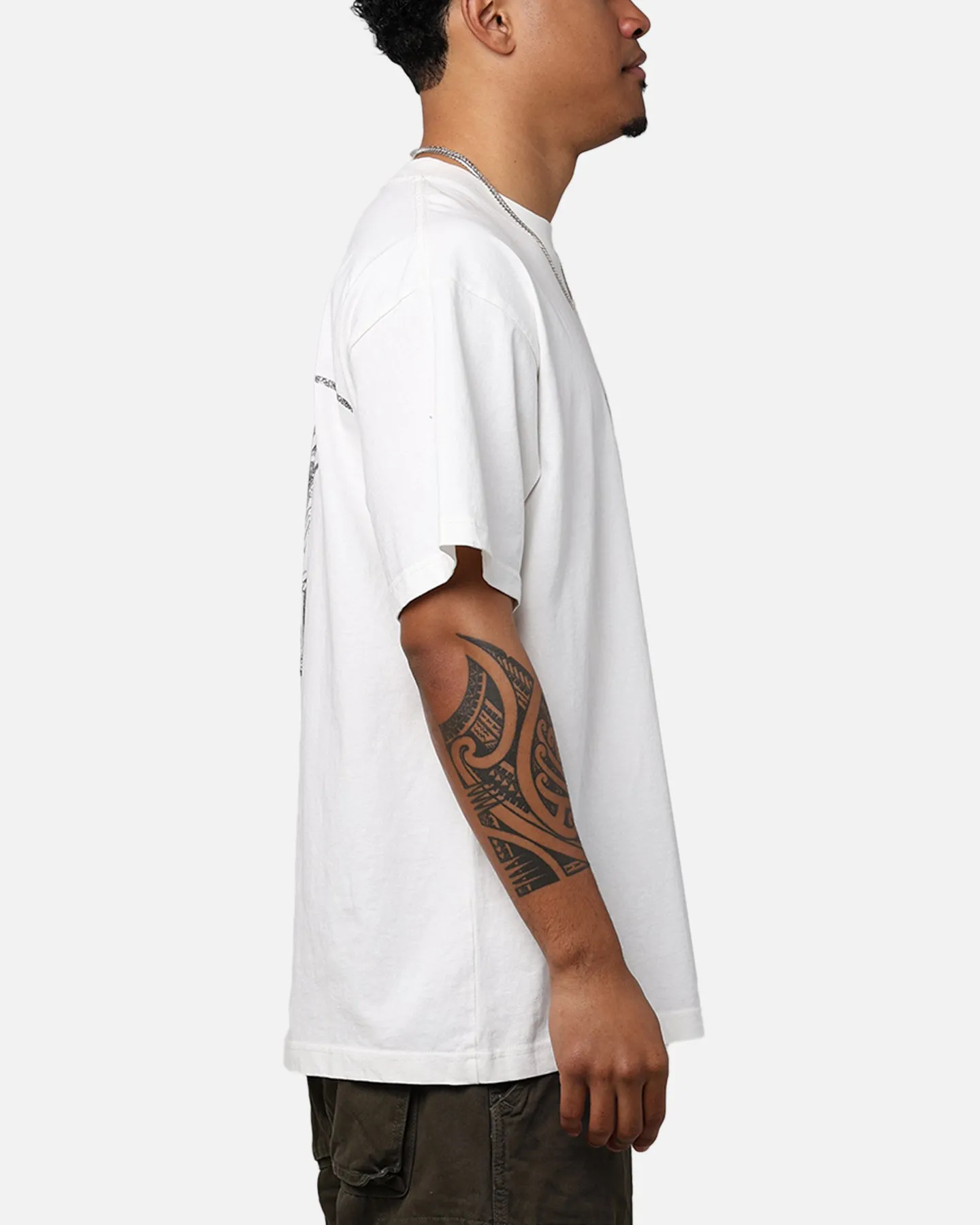Comfy and Versatile Perfect Wear Saint Morta Guardian T-Shirt White