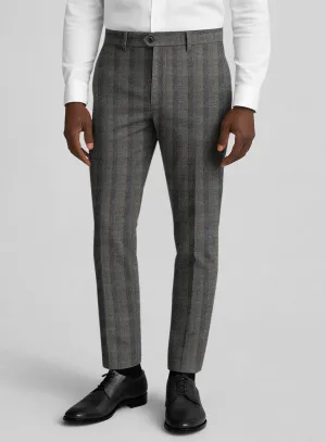 Italian Gravelight Herringbone Tweed Pants Lightweight Weave Innovation