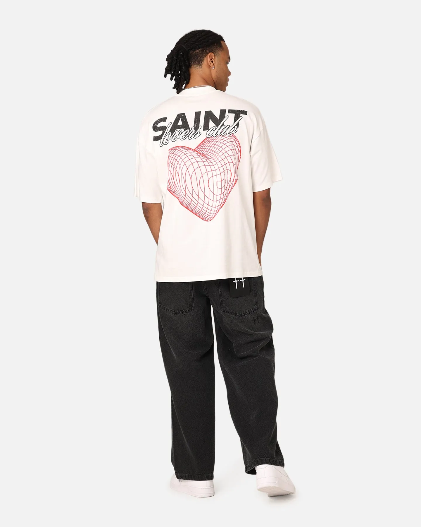 Saint Morta Lovers Club T-Shirt Off White Streetwear