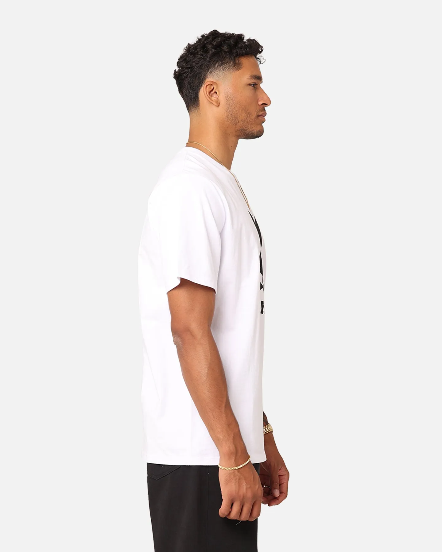 Reversible Design Concept Playboy Playboy Lockup T-Shirt White