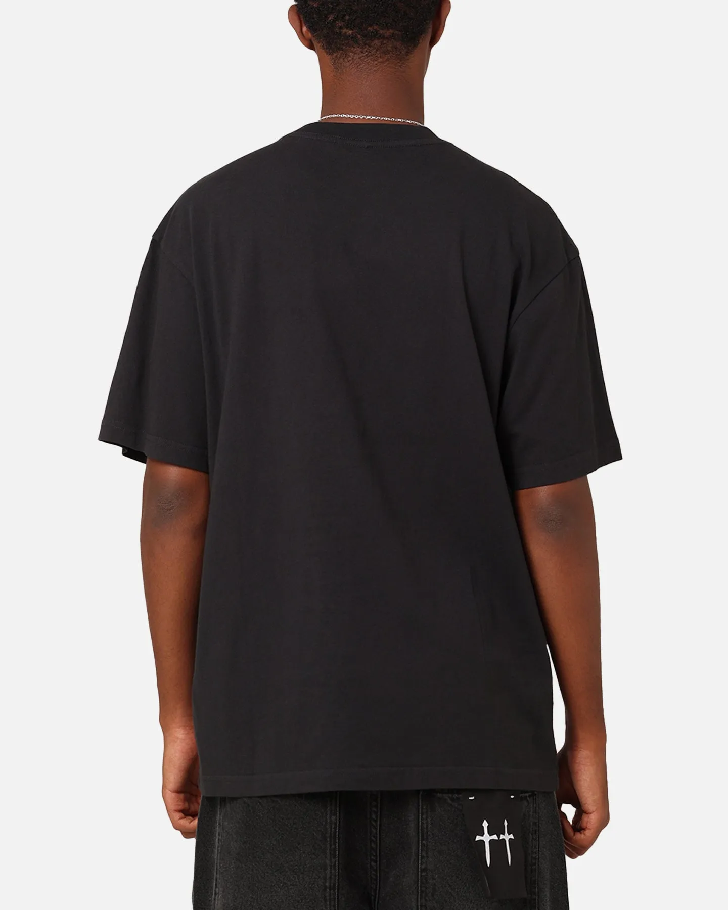 Fashionable Mitchell & Ness Chicago Bulls Vs. Utah Jazz T-Shirt Faded Black