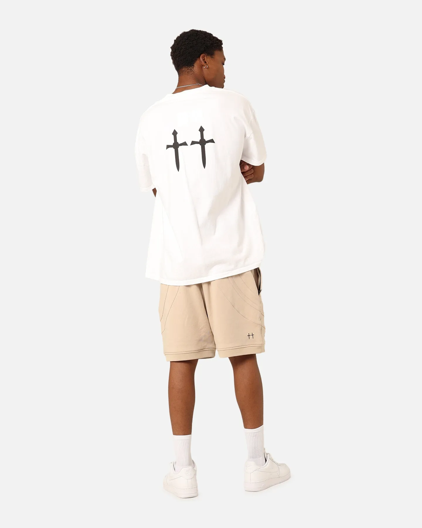 Saint Morta Gladiator T-Shirt White Moisture wicking