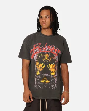 Comfortable texture American Thrift X Lord Of The Rings Balrog Heavyweight T-Shirt Black Wash