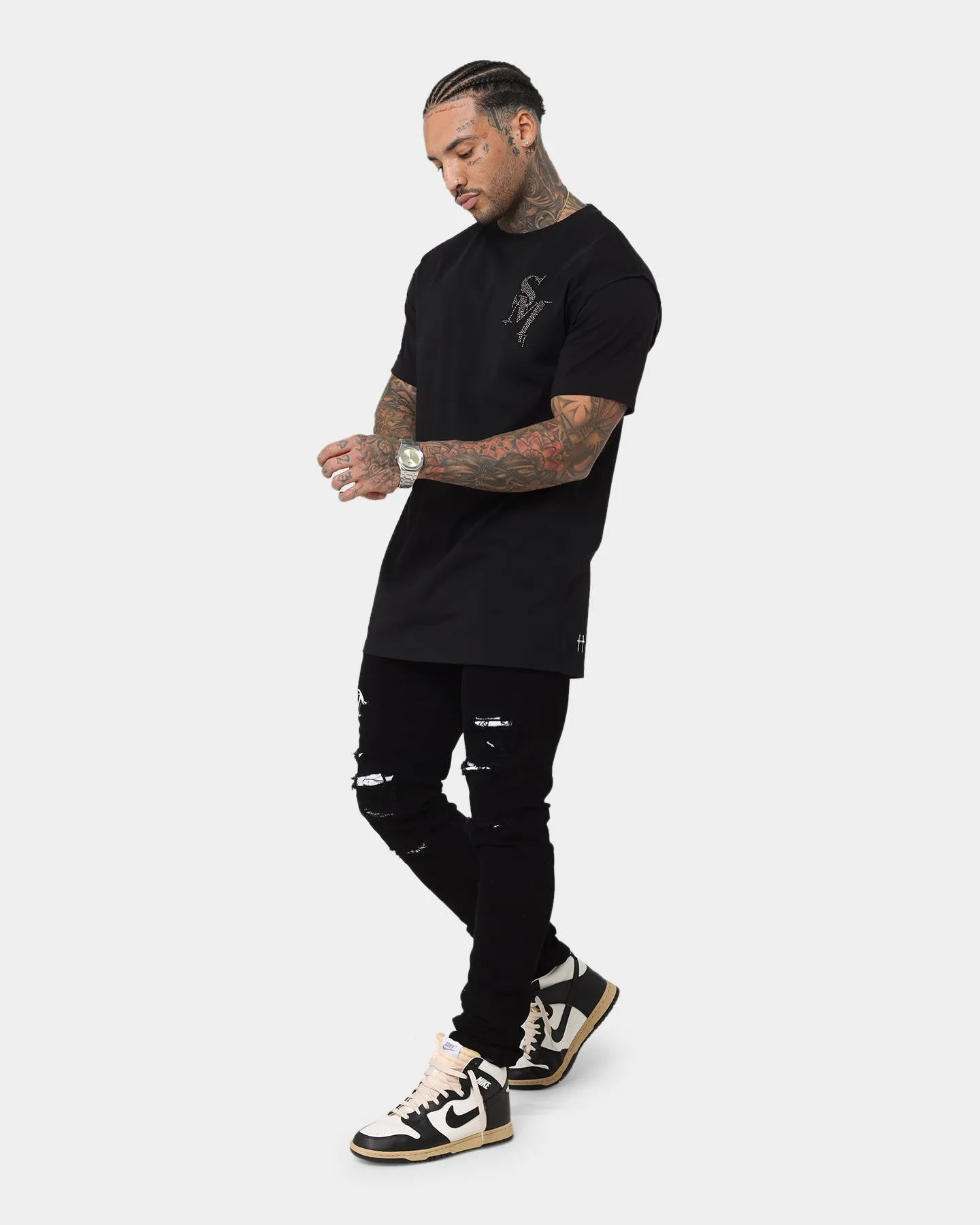 Hiking durability Saint Morta Blazer Lafayette T-Shirt Black