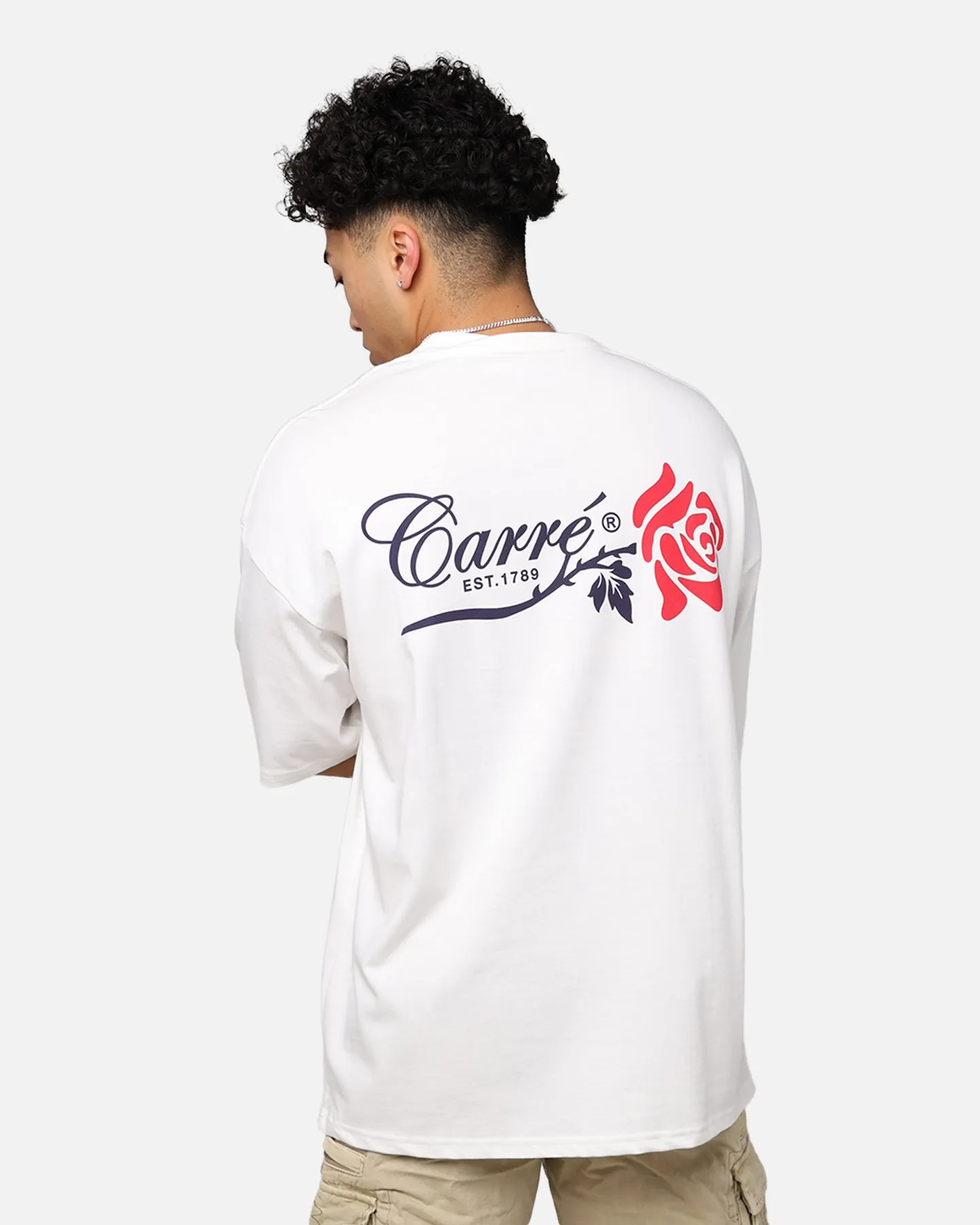 Carr?? Rara Oversized T-Shirt Off White Soft and Relaxed