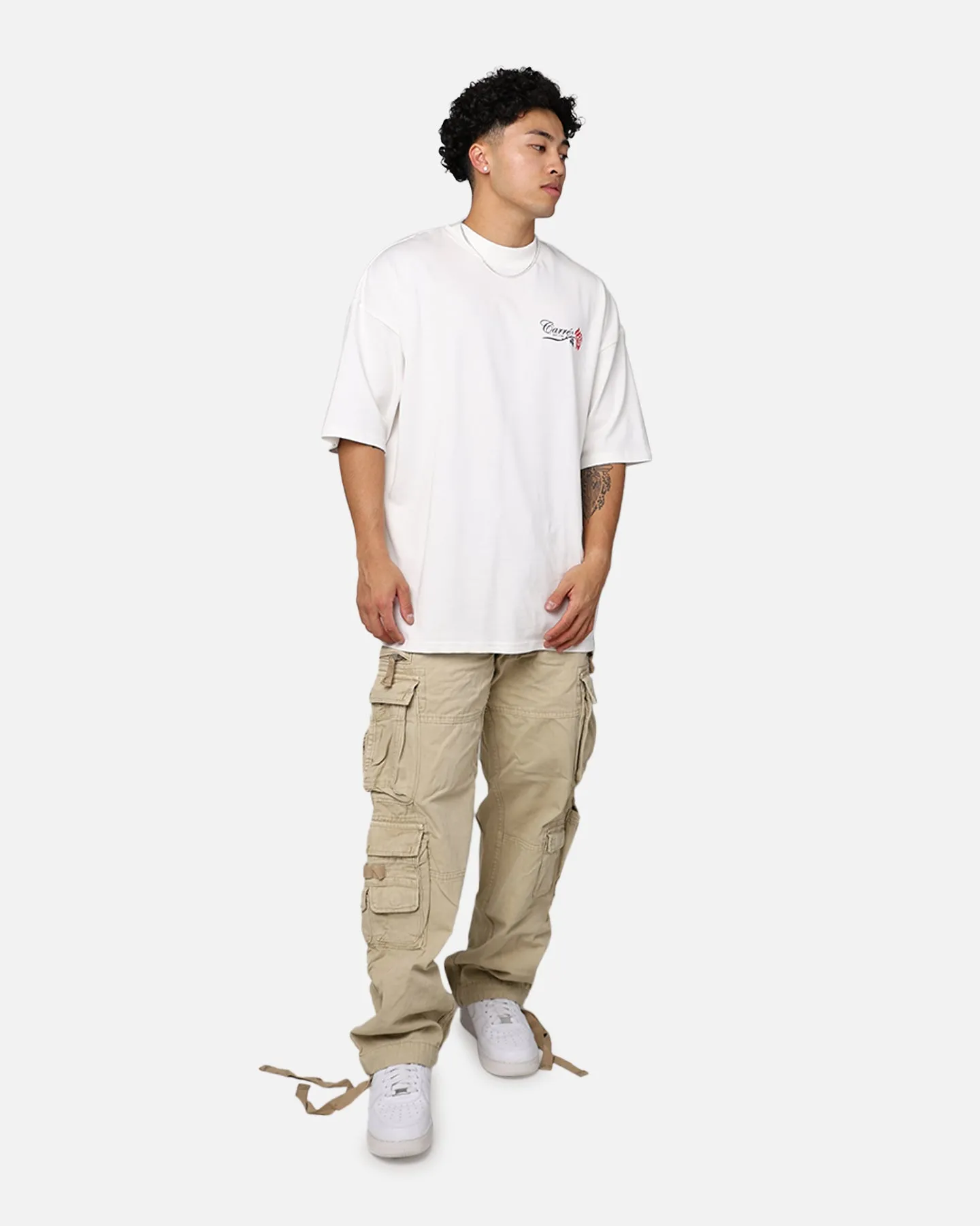 Carr?? Rara Oversized T-Shirt Off White Universal Silhouette Everyday Trend