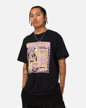 Rats Get Fat Time T-Shirt Black Feminine Touch