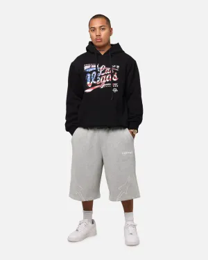Coffee Shop Vibes Festival wear Tidwell NRL 2025 Las Vegas Round Flag Hoodie Black