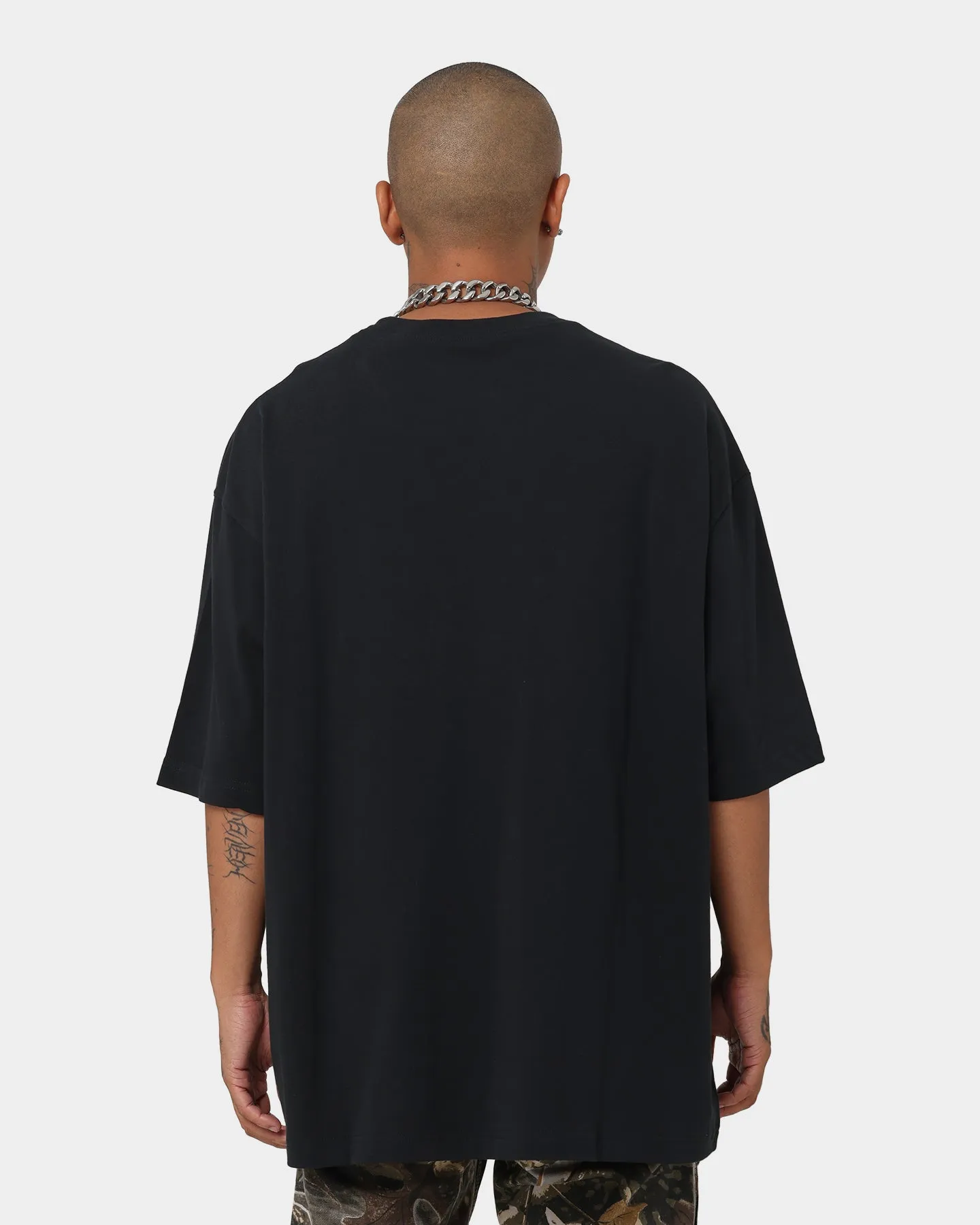 Jordan Flight Essential Oversized T-Shirt Black High Density Fabric Easy Layer