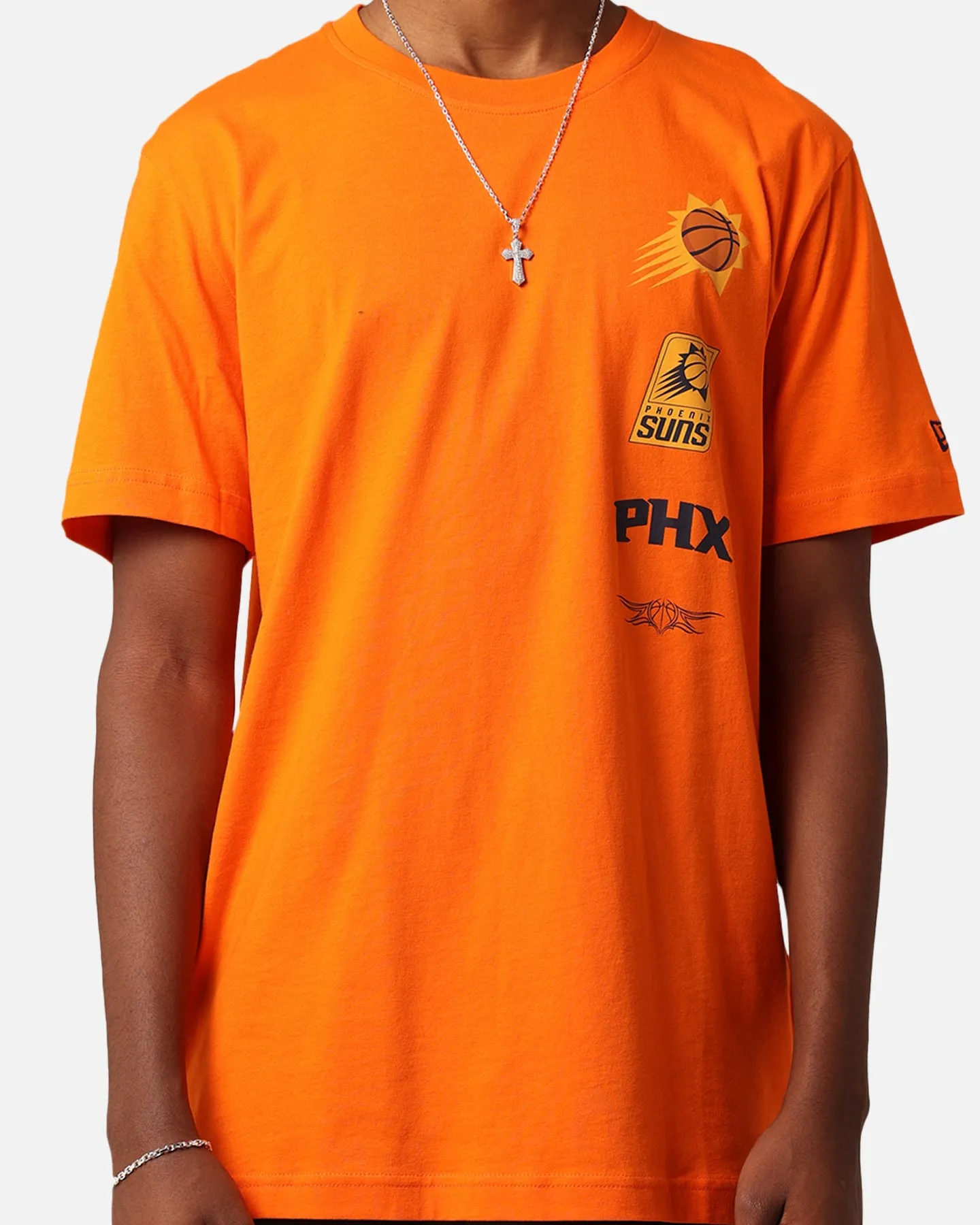 New Era Phoenix Suns City Edition '23 T-Shirt Orange Minimal Comfort Style