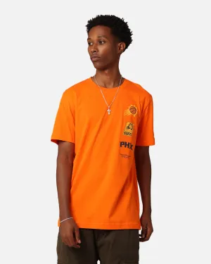 New Era Phoenix Suns City Edition '23 T-Shirt Orange Trendy Tops Easy Wear Look