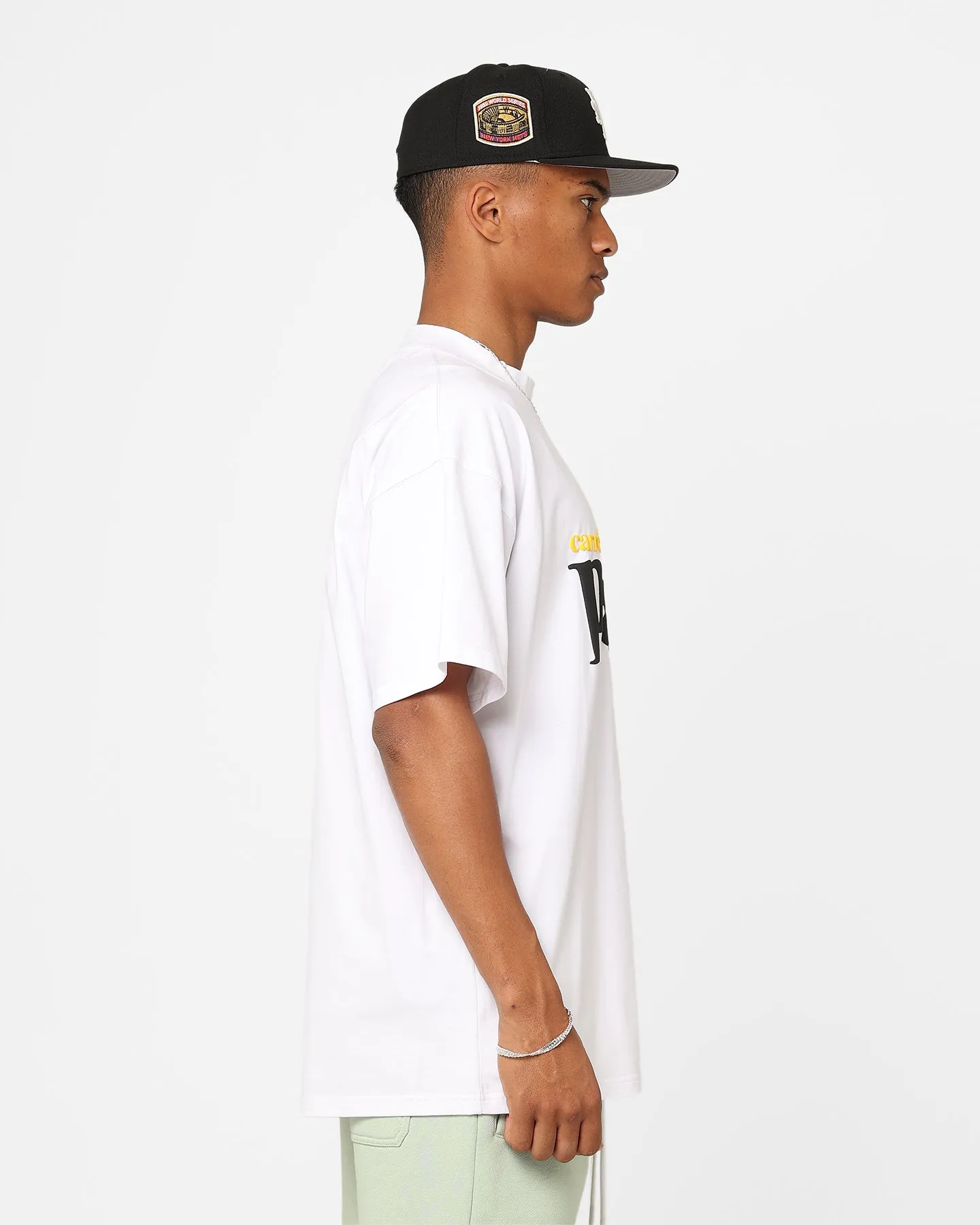 Carre Petal Oversized T-Shirt White Indoor Comfort Comfy Wardrobe