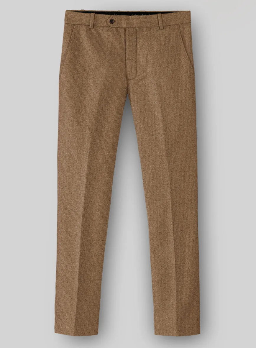 Workday Essential Trendy Look Naples Biscotti Tweed Pants