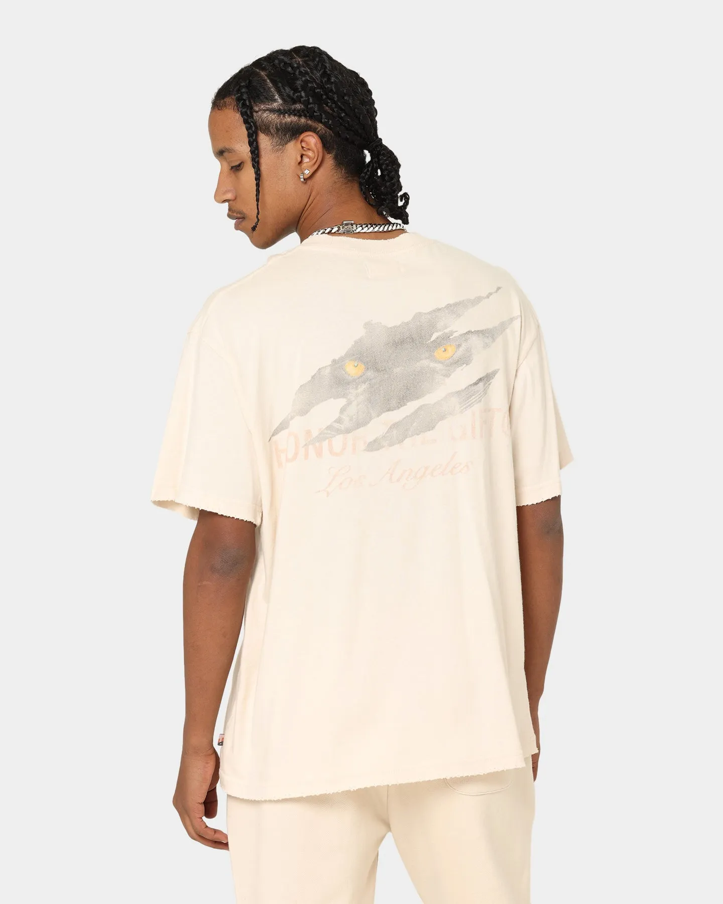 EasyCareFabric Stylish piece Honor The Gift Cinema T-Shirt Cream