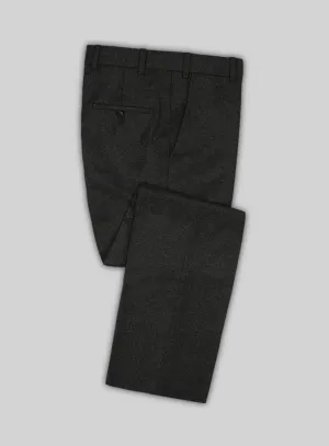 Refined Layer Sharp Comfort Light Weight Hamburg Charcoal Tweed Pants