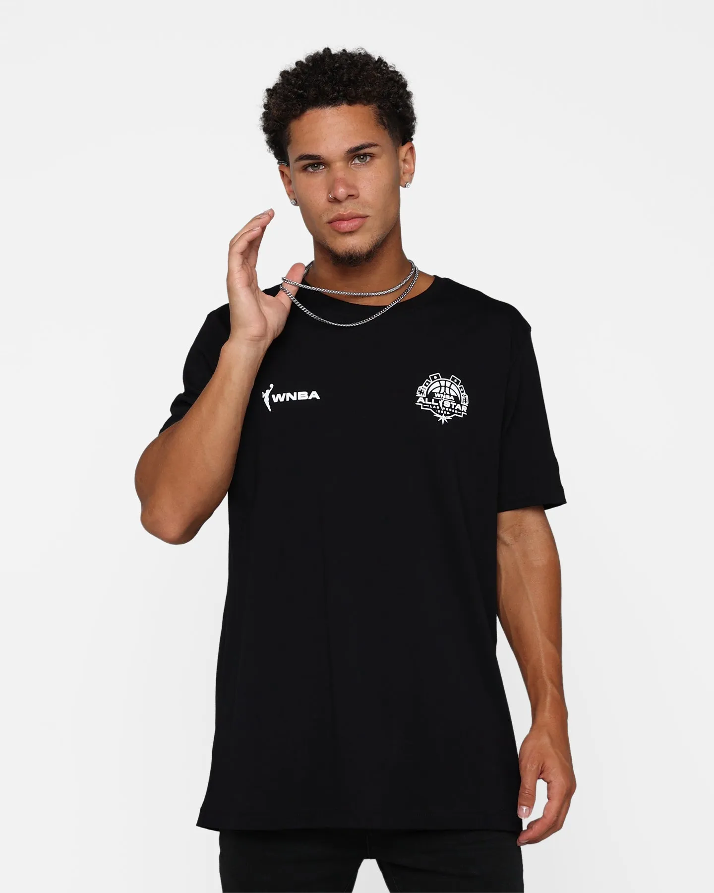 Chilly Wear New Era WNBA All Star T-Shirt Black