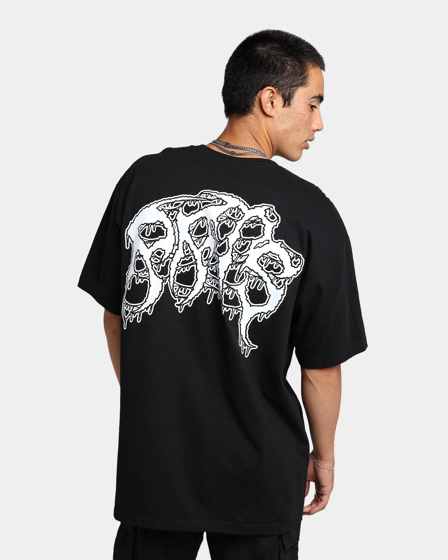 Comfy Wardrobe Rats Get Fat X Funeral French FF Car T-Shirt Black