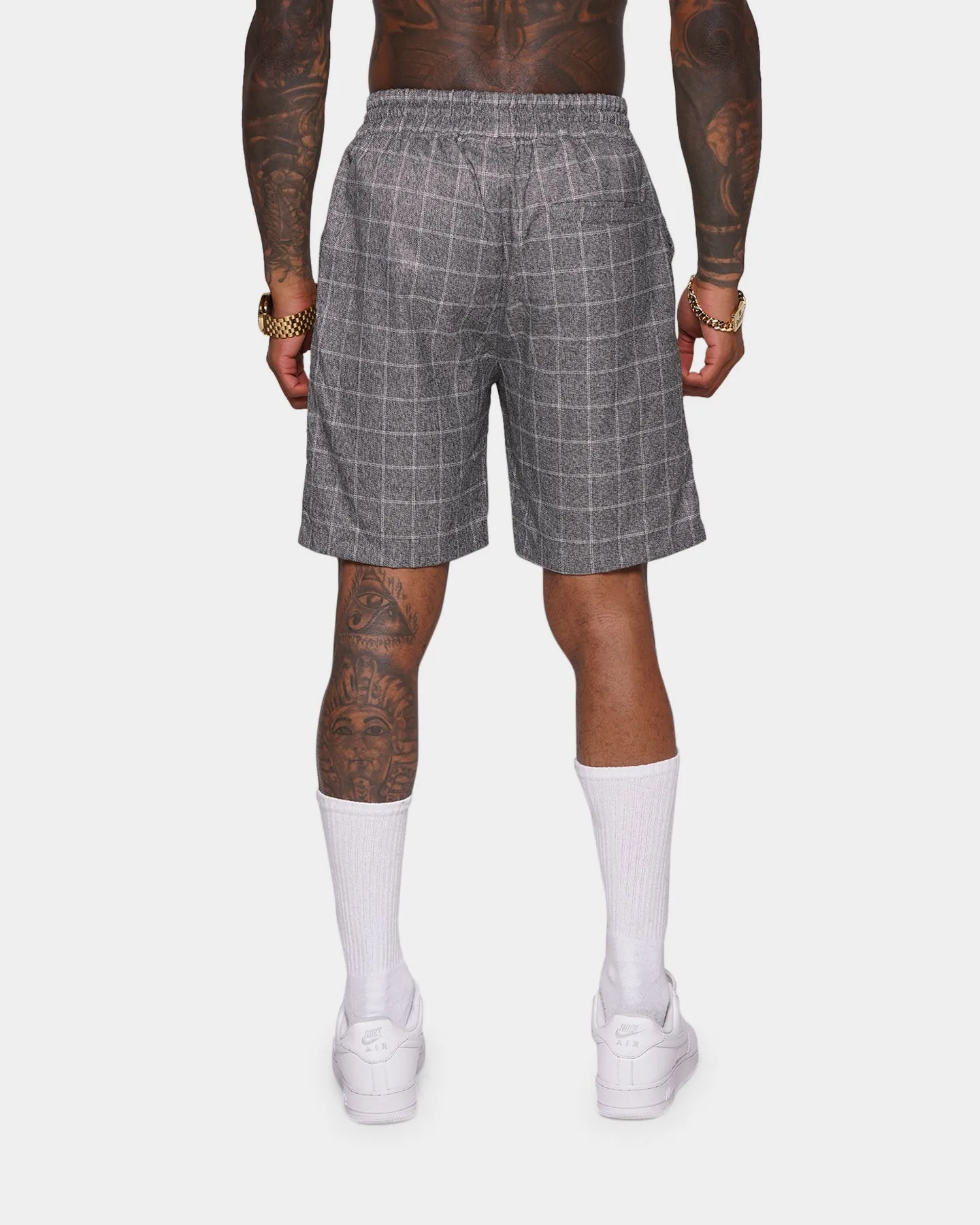 UV Protection Fabric Elastic Band XXIII Jacy Shorts Grey