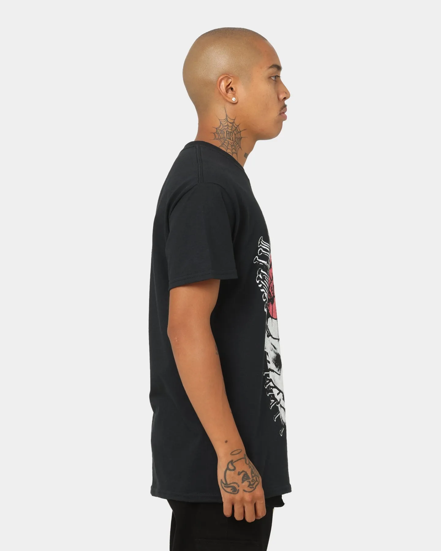 Anti Perspiration Lining Classic Design Rodman Brand Pinhead Vintage T-Shirt Black